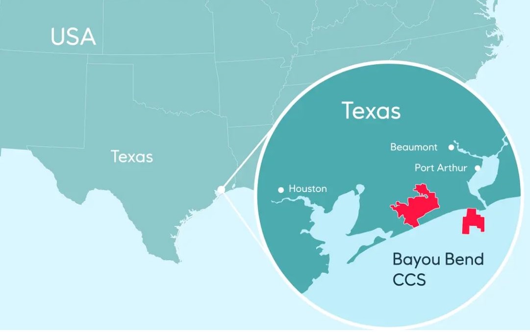 Equinor Acquires 25% Stake in Bayou Bend CCS Project