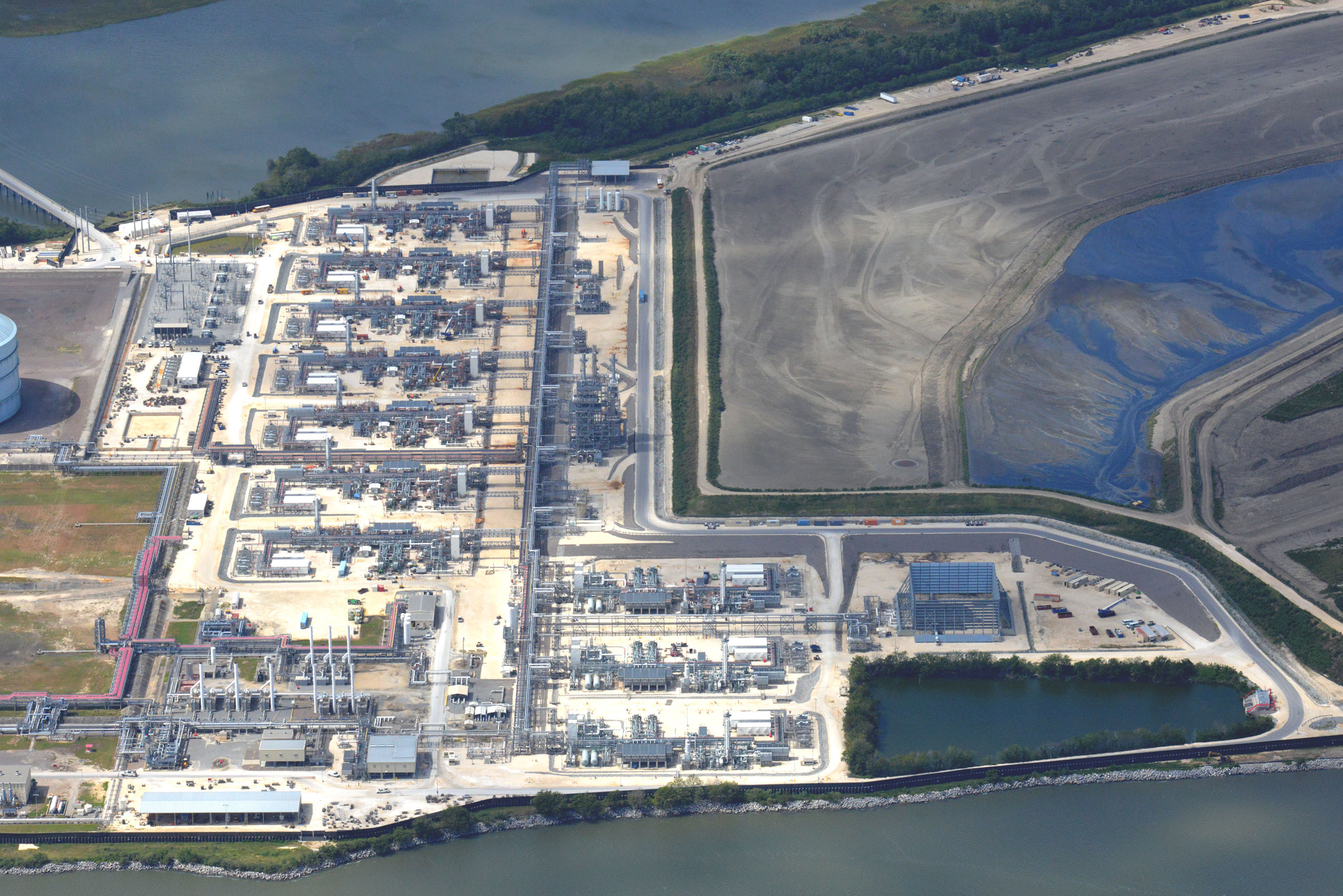 The second LNG export terminal on the U.S. East Coast came into service in early October. Elba Liquefaction is a JV between Kinder Morgan and EIG Global Energy Partners. (Source: Kinder Morgan)