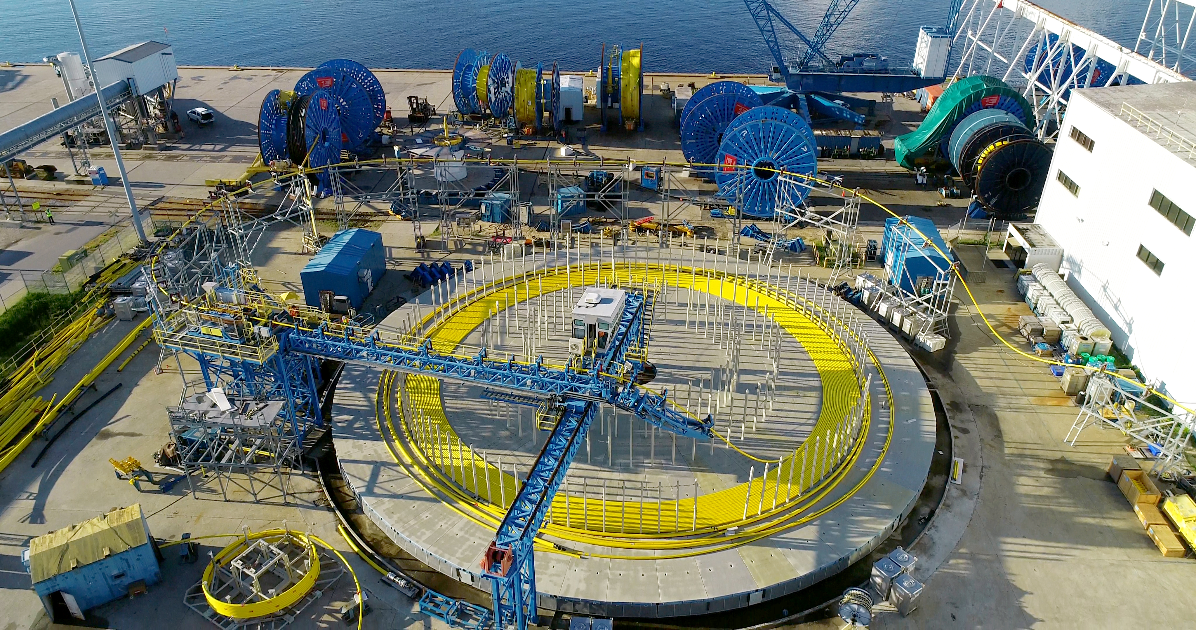 Oceaneering’s umbilicals manufacturing facility is located in Panama City, Fla. (Source: Oceaneering)