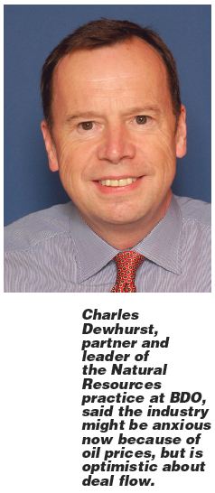 Charles Dewhurst, BDO, A&D, M&A, mergers, acquisitions, Oil and Gas Investor
