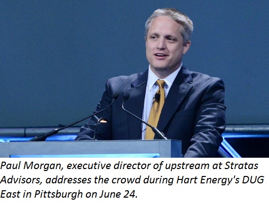 Paul Morgan, Stratas Advisors, Hart Energy, DUG East, conference, Pittsburgh