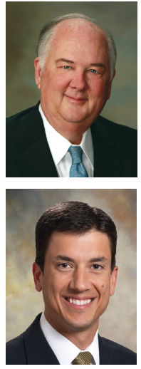 Fred Callon (top), chairman and CEO of Callon Petroleum Co. Callon CFO and treasurer Joe Gatto.