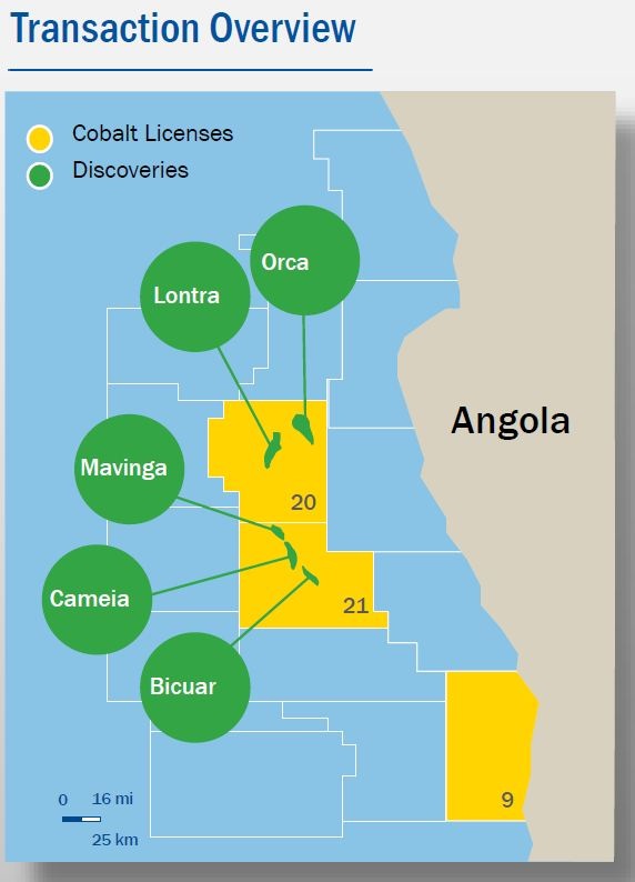 Cobalt, offshore, Angola, Sonangol, deal