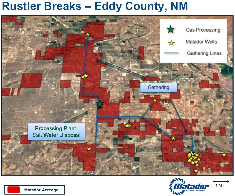Matador Resources Rustler Breaks Assets Delaware Basin Map
