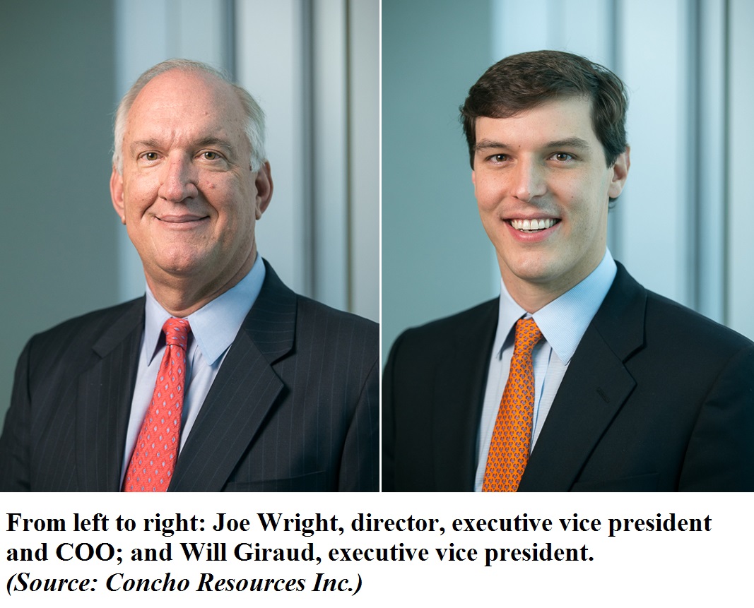 From L to R: Joe Wright, executive vice president and COO; and Will Giraud, executive vice president.