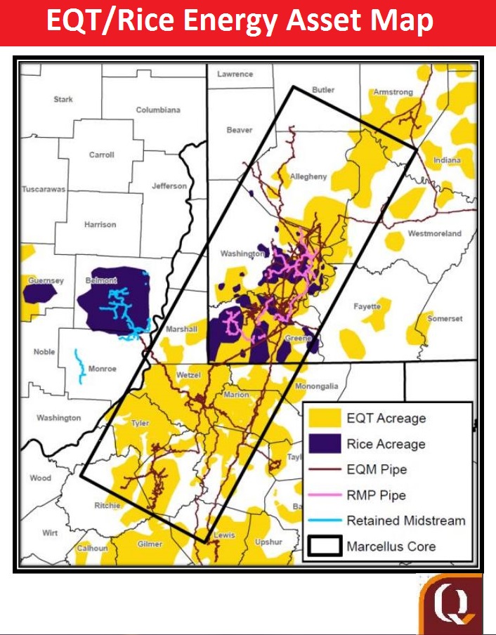 EQT/Rice Energy: Asset Map