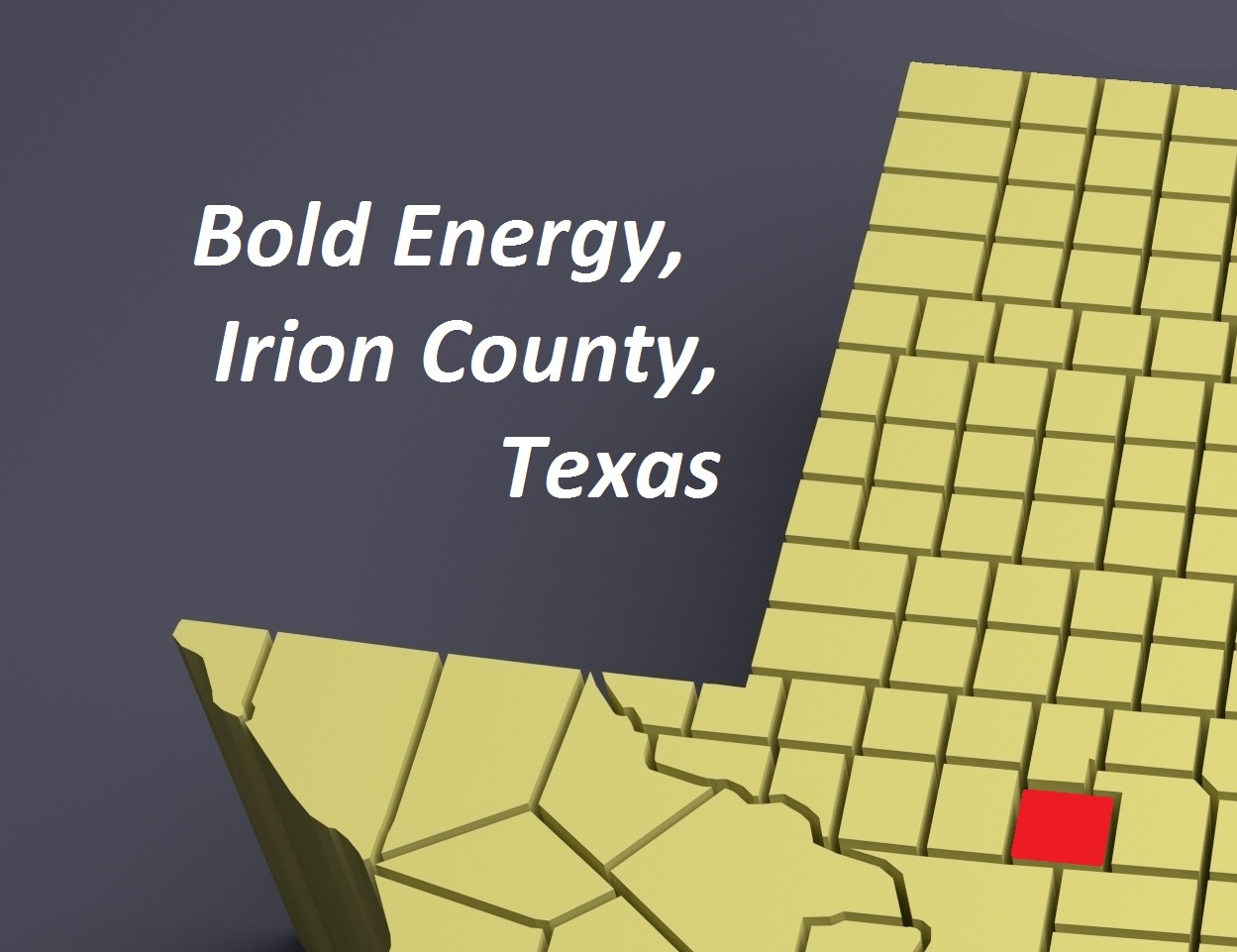 Bold Energy, Irion County, Texas