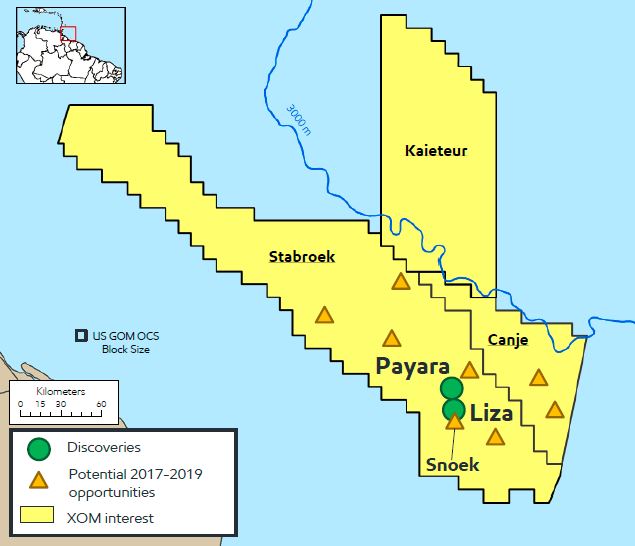 ExxonMobil, offshore Guyana, oil discovery, Payara, Liza