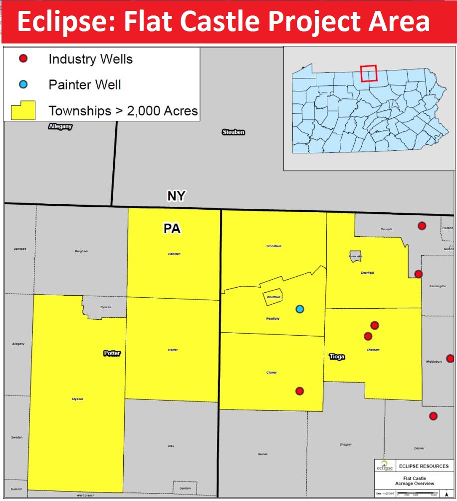 Eclipse: Flat Castle Project Area Map