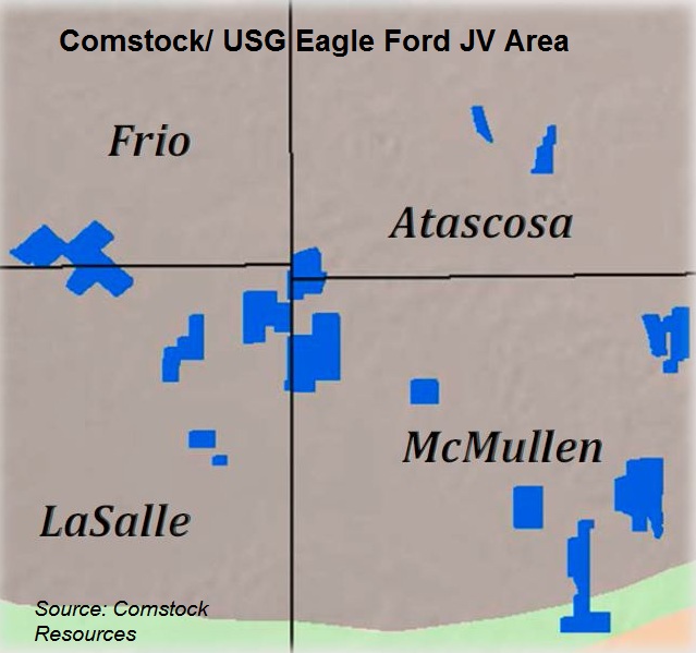 Comstock/USG Eagle Ford JV Area