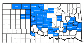 Midcontinent And Texas Panhandle Nonop Asset Map (Source: Meagher Energy Advisors)