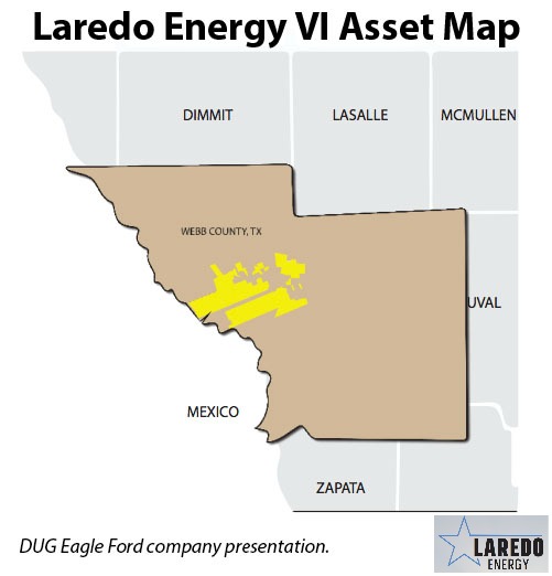 Laredo Energy VI Asset Map (Source: Laredo Energy VI LP)