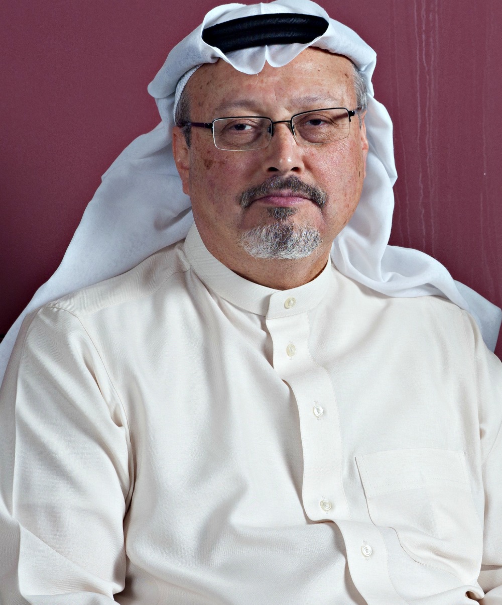 Portrait of Saudi journalist Jamal Khashoggi at his home. (Source: Shutterstock.com)