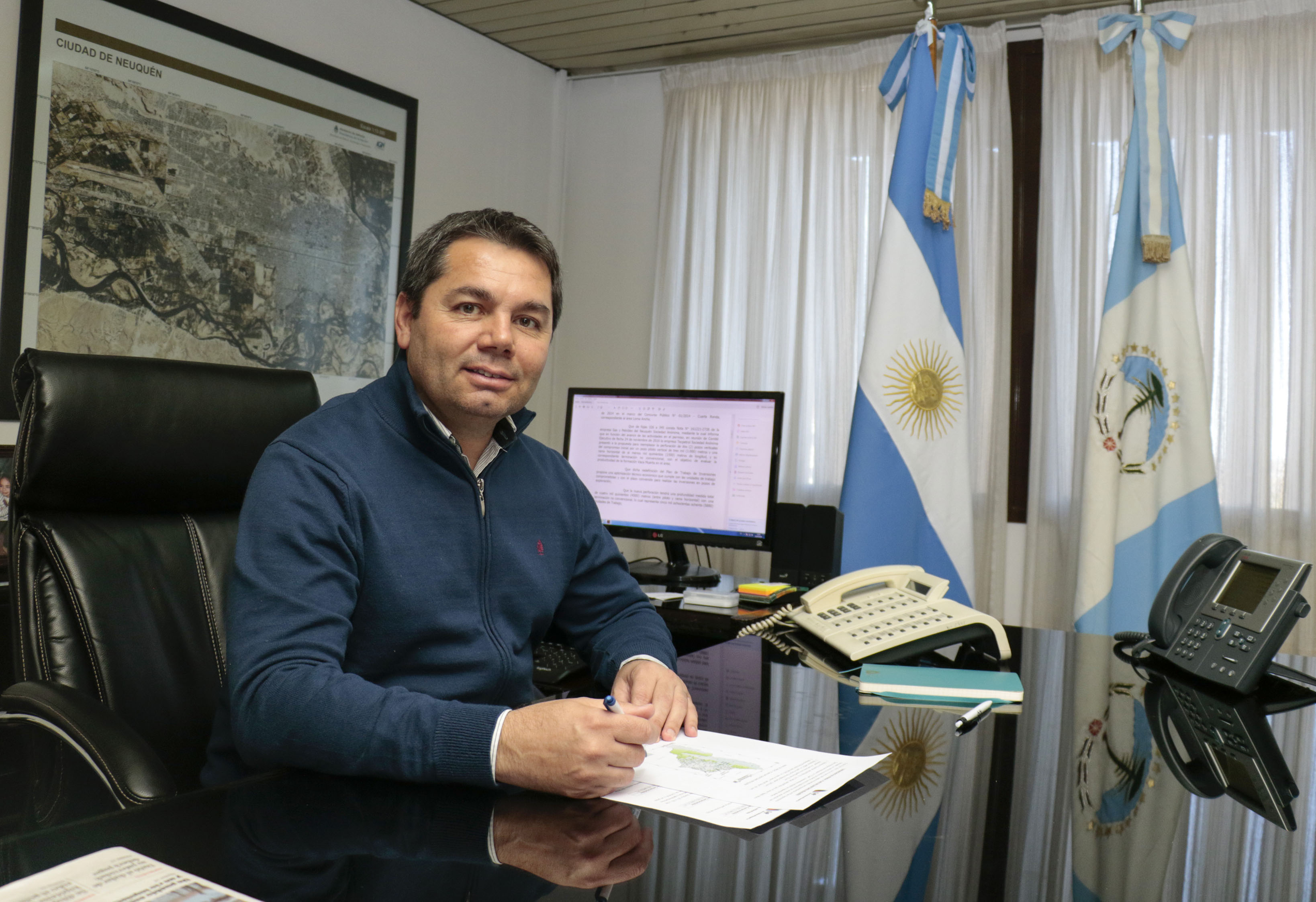 Argentina’s Neuquén Province Energy Minster Alejandro Rodrigo Monteiro