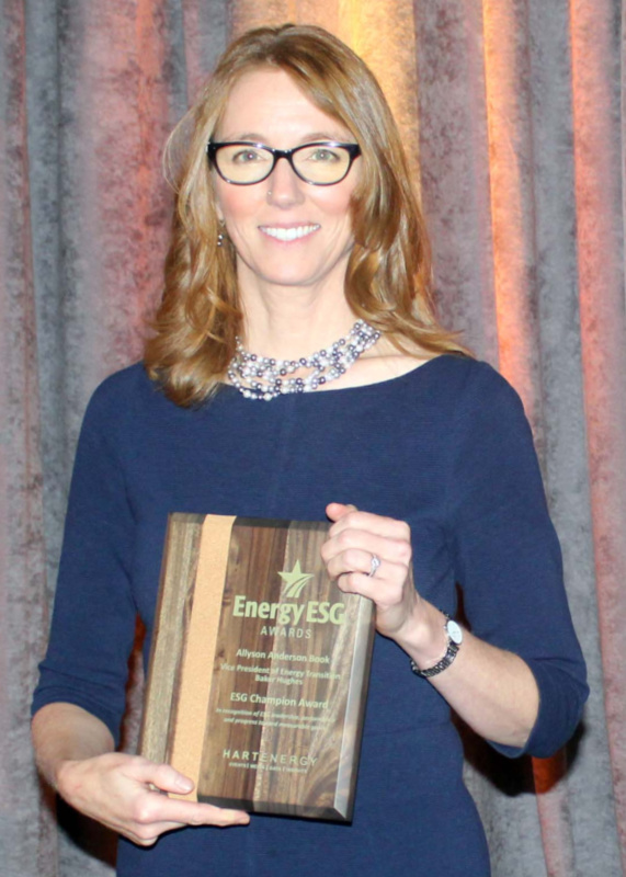 Allyson Anderson Book - Hart Energy Energy ESG Champion Award