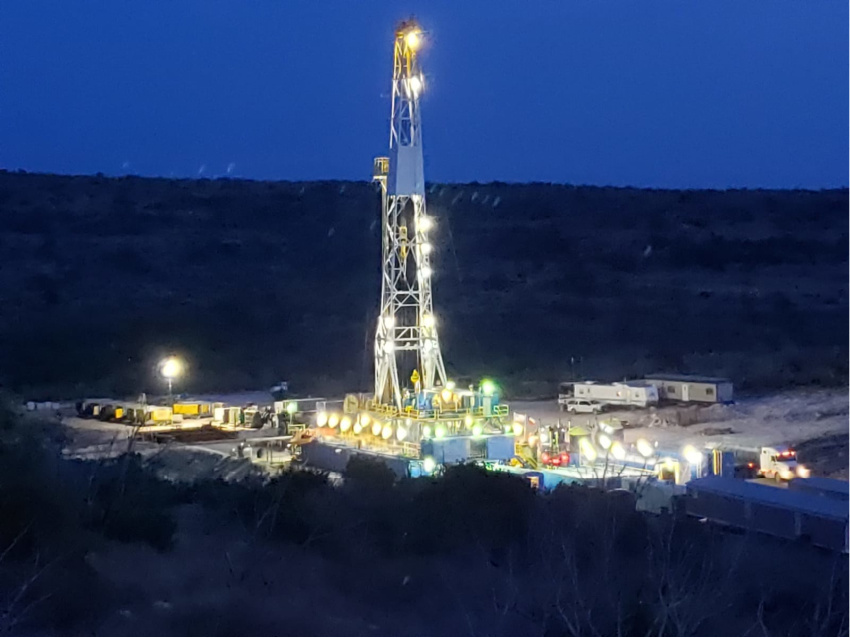 Barron Petroleum LLC drilled a new discovery well in Val Verde County and found an estimated 417 billion cubic feet, or 74.2 million barrels, in oil and gas reserves. (Source: Barron Petroleum)