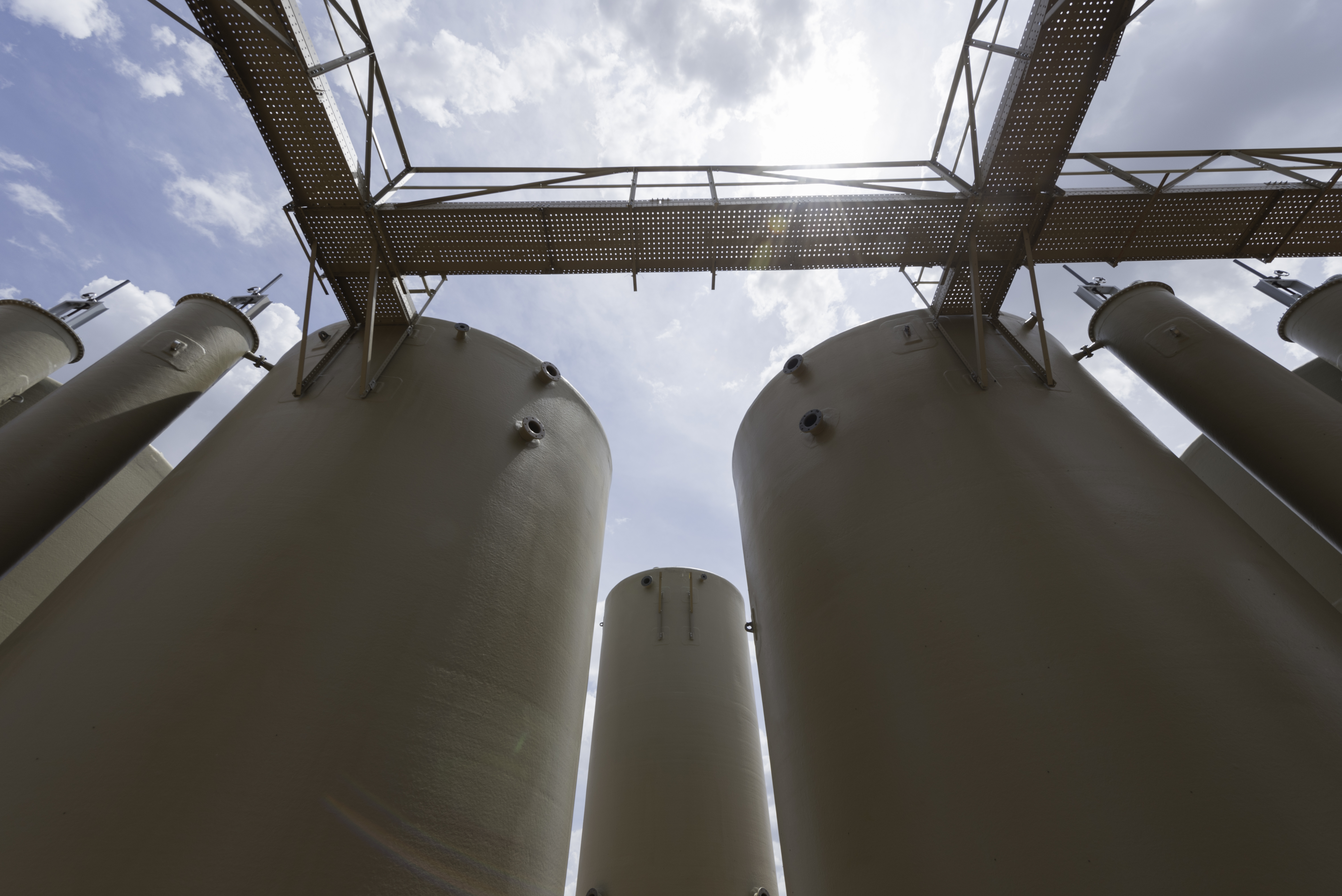 Newfield’s Barton water recycling facility