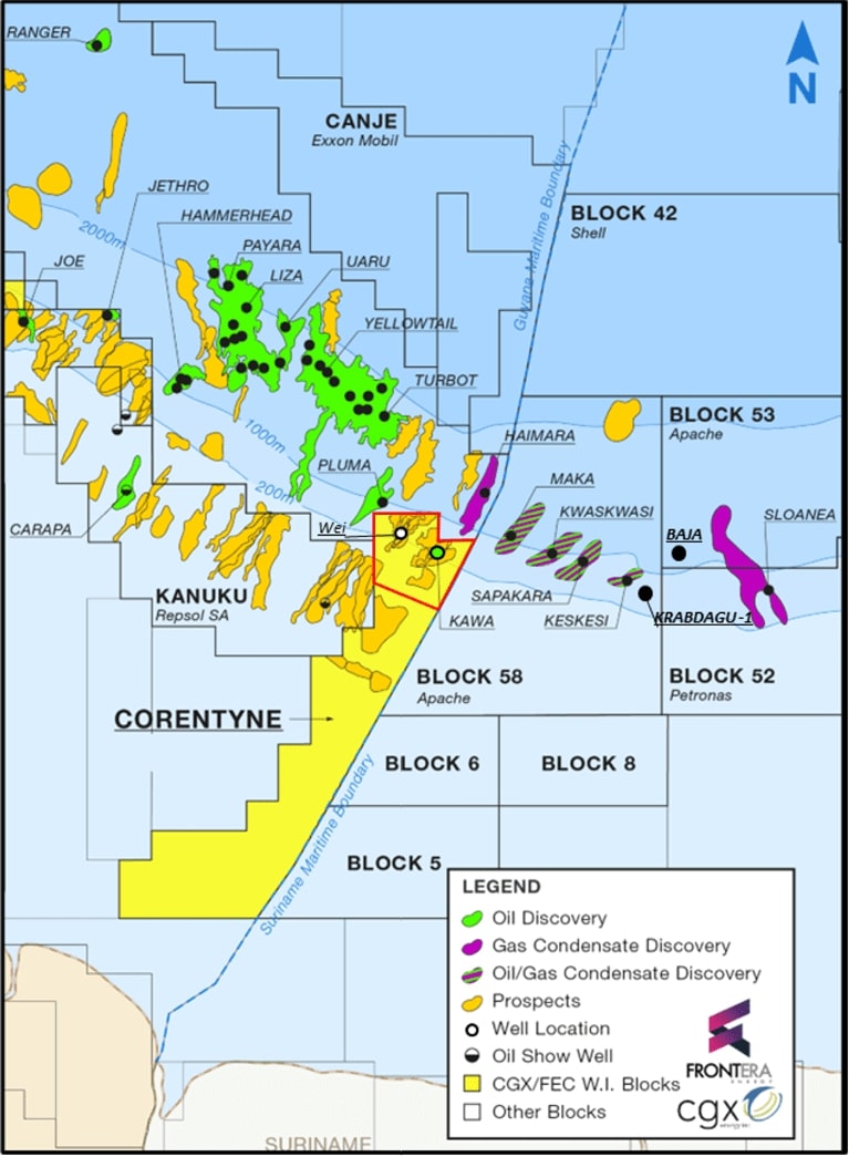 CGX- Guyana- Deep Water Discoveries