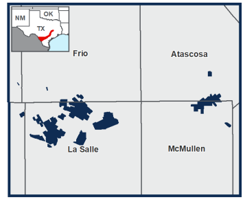Callon Petroleum Eagle Ford Shale Acreage Map
