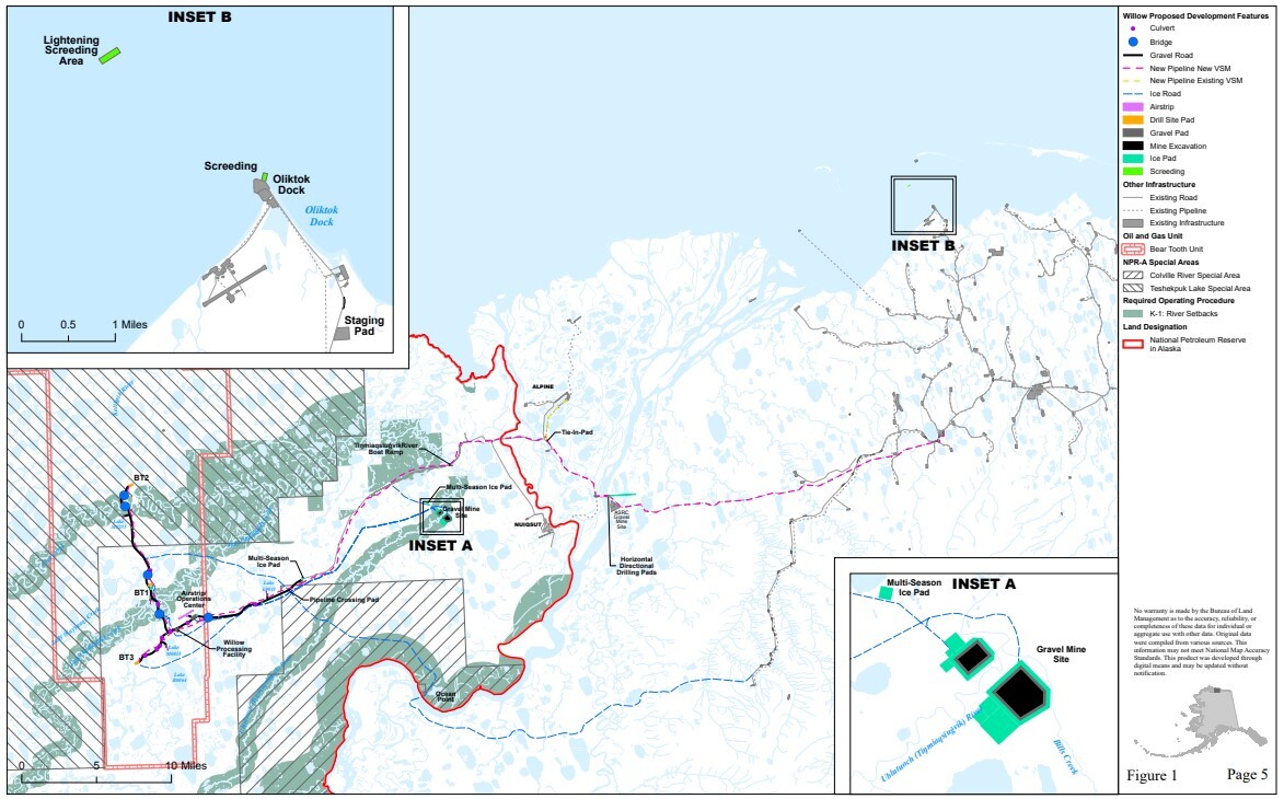 Alaska willow project map