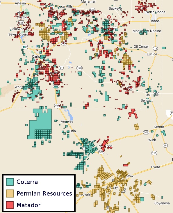 coterra pr matador