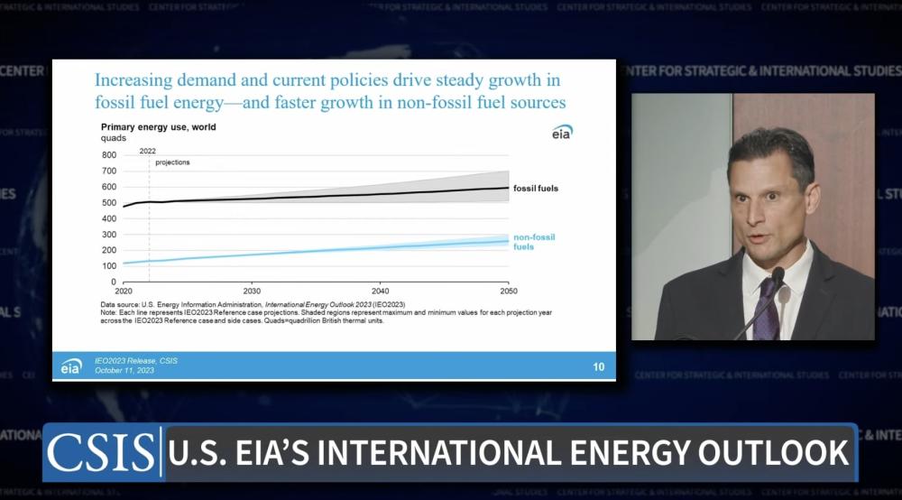 EIA Joe DeCarolis Fossil Fuel
