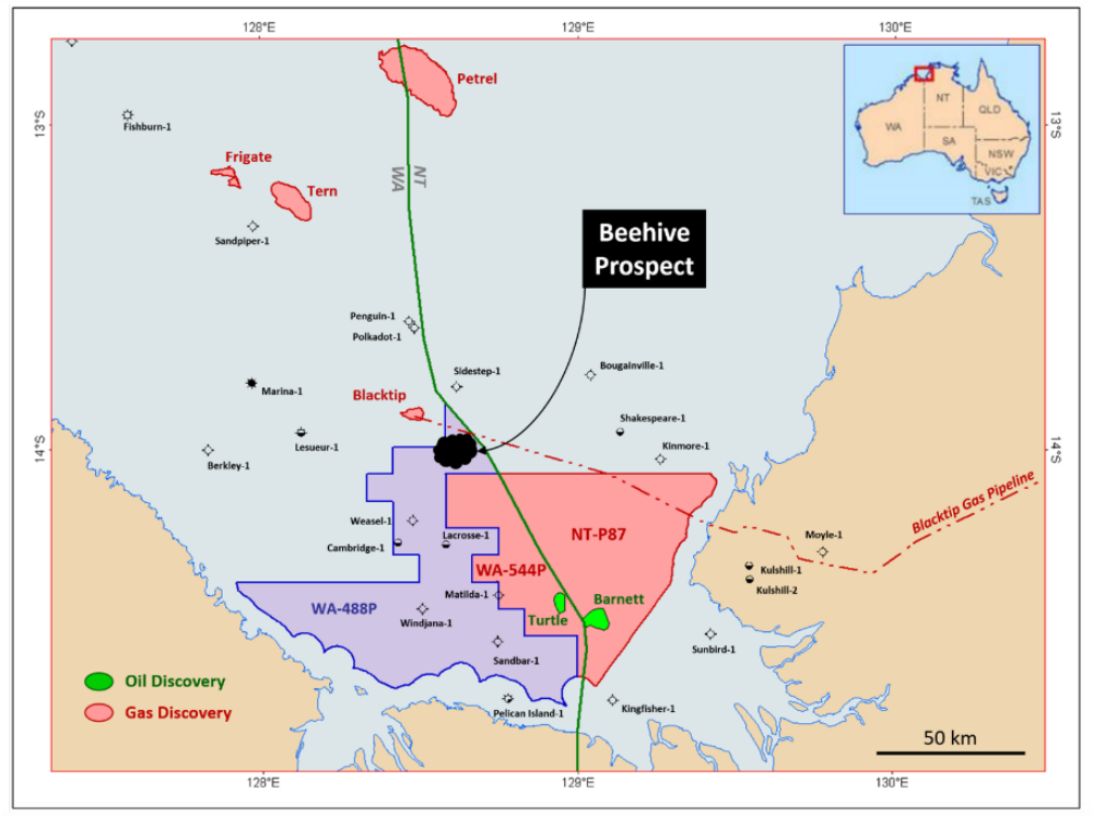 EOG Resources Australia Acquisition Map - Melbana Energy
