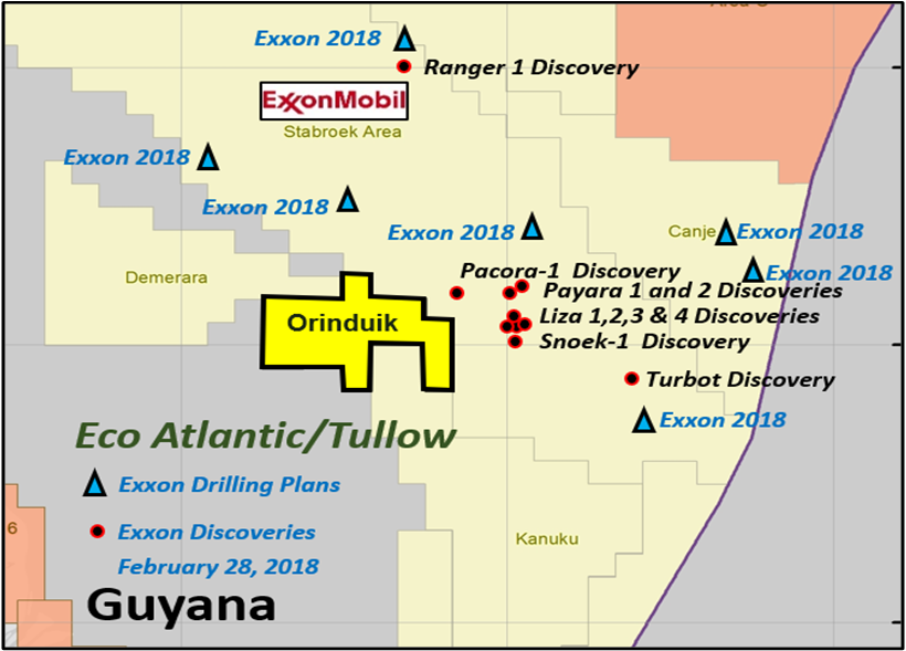 Eco Atlantic Guyana Asset Map