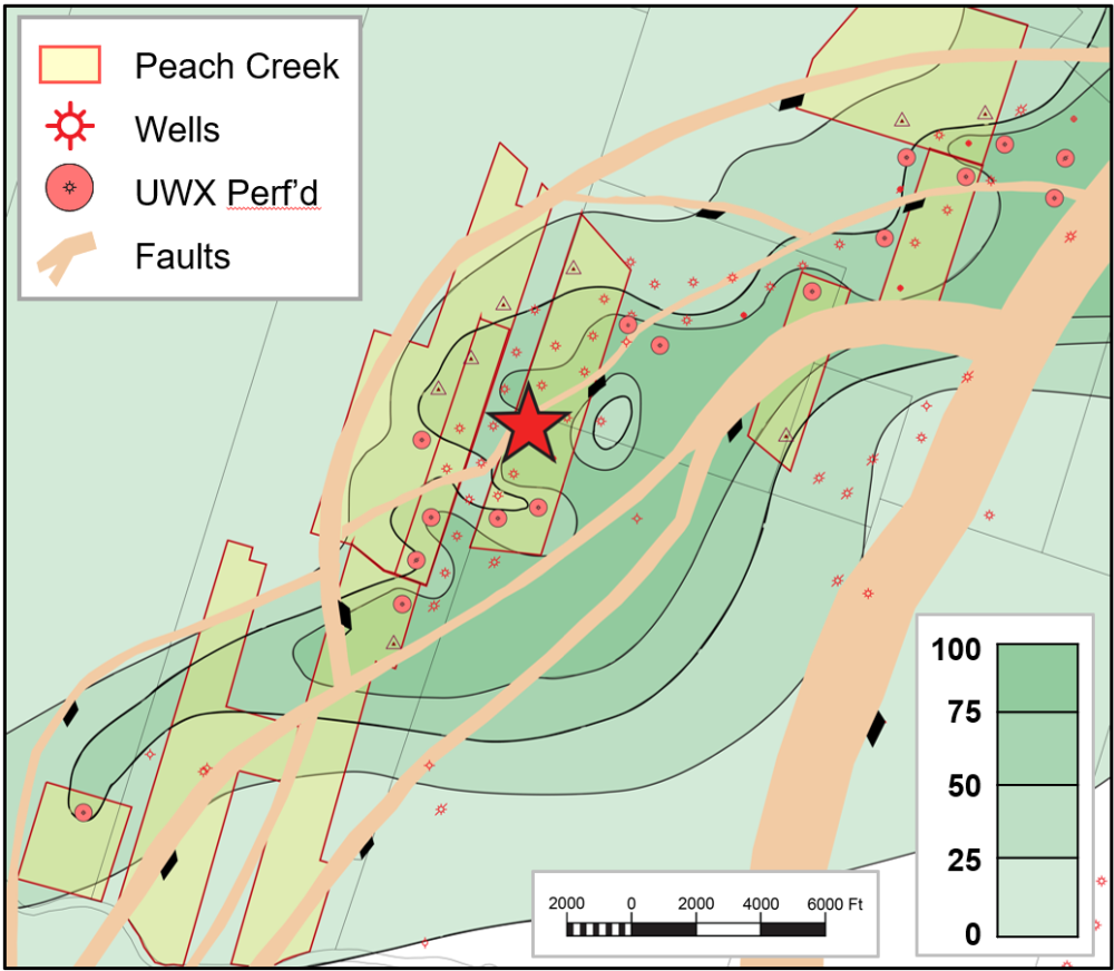 Energy Advisors Group Peach Creek Petroleum Texas Gulf Coast Operated Sales Package Net Pay Locator Map