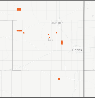 EnergyNet Marketed Map - New Mexico Oil and Gas Lease Sale - Lea County