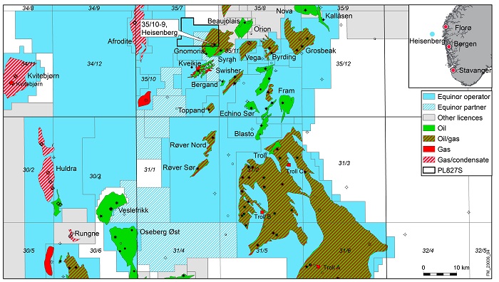 Equinor Reports Find Near Troll