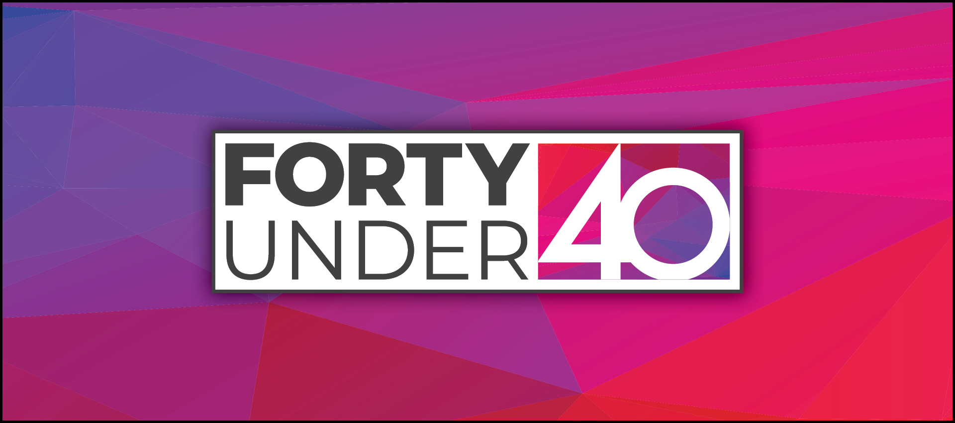 Forty under 40 main web header graphic