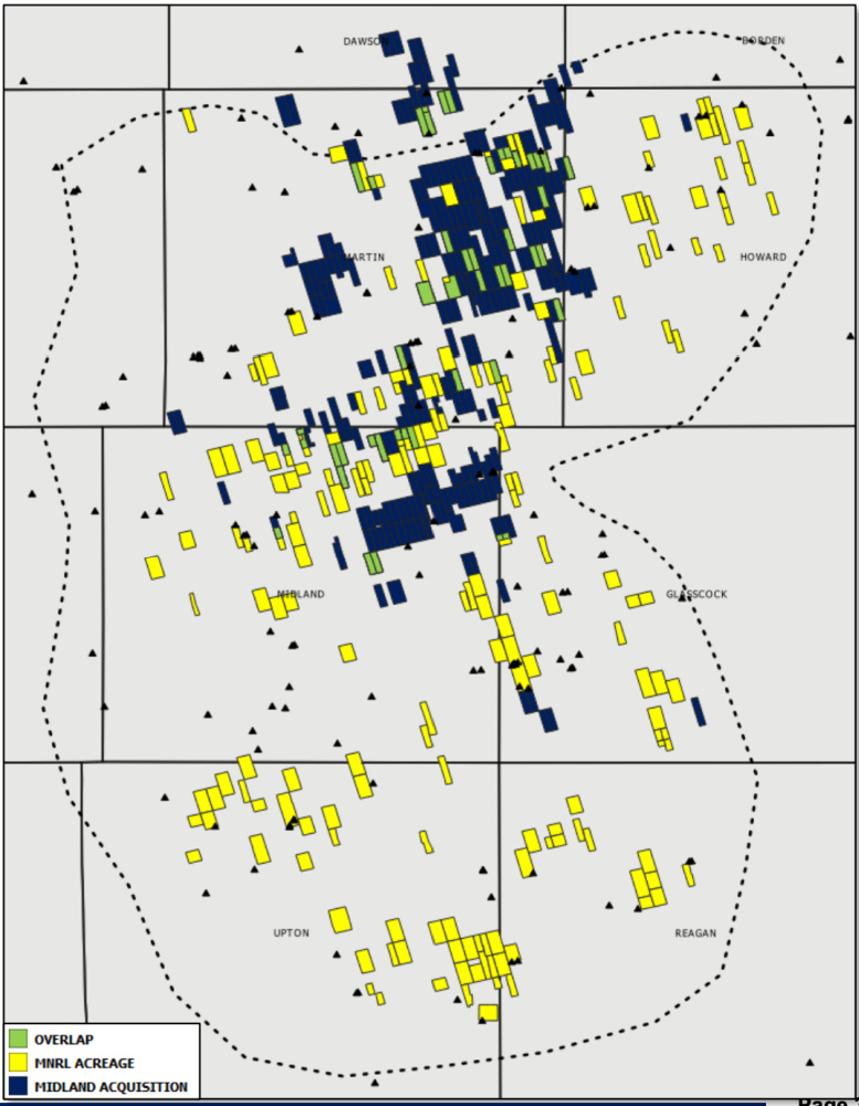 Hart Energy August 2022 - Brigham Minerals Latest Permian Basin Acquisition Ranks as Largest to Date - Midland Basin Acquisition Map