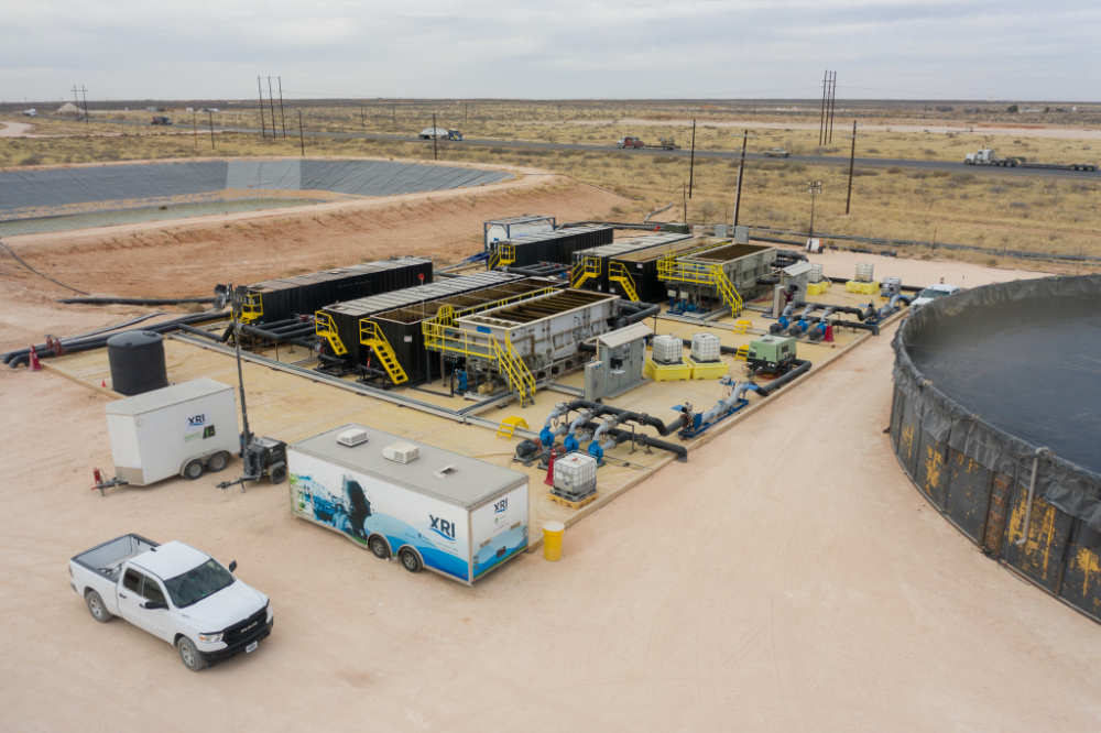 Hart Energy August 2022 - Energy ESG Water Management - Putting Water to Work in US Shale Operations - XRI Water Exchange Terminal in the Permian Basin