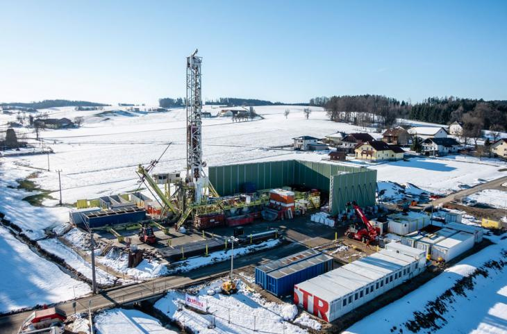 Hart Energy July 2022 - Energy Transition July 22 Roundup - Drilling for the geothermal power project in southwest Germany by Huisman
