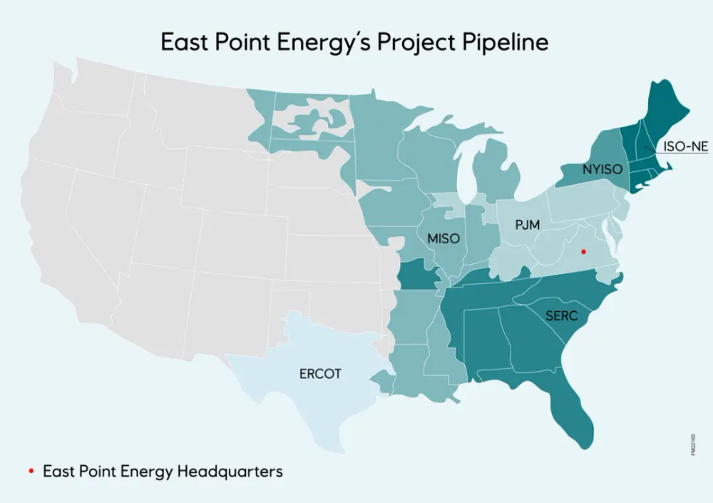 Hart Energy July 2022 - Equinor East Point Energy Acquisition - Project Map