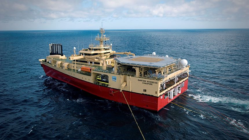 Hart Energy July 2022 - Exploration and Production Highlights Weekly Roundup - PGS Ramform Sovereign vessel image
