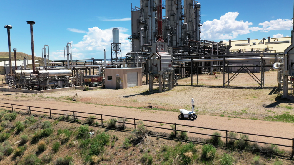 Hart Energy July 2022 - Inspection Robots Oil and Gas Invasion - Xplorobot Wyoming Plant pilot program image