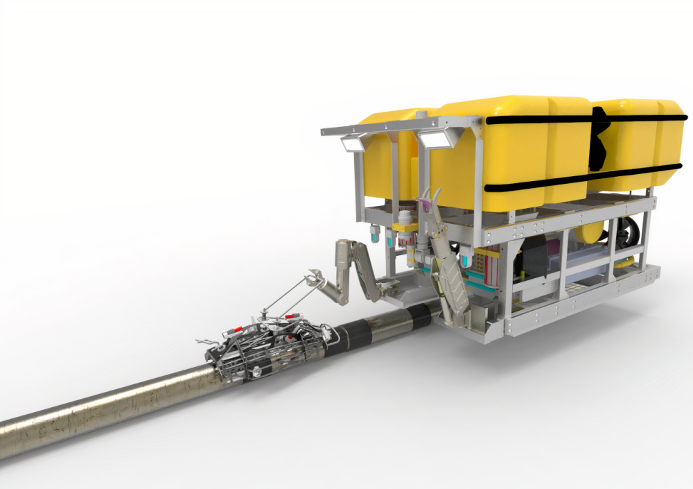 Hart Energy July 2022 - Subsea Pipeline Inspection Hydrate Plug - Rendering of TSC Subsea ART vPush