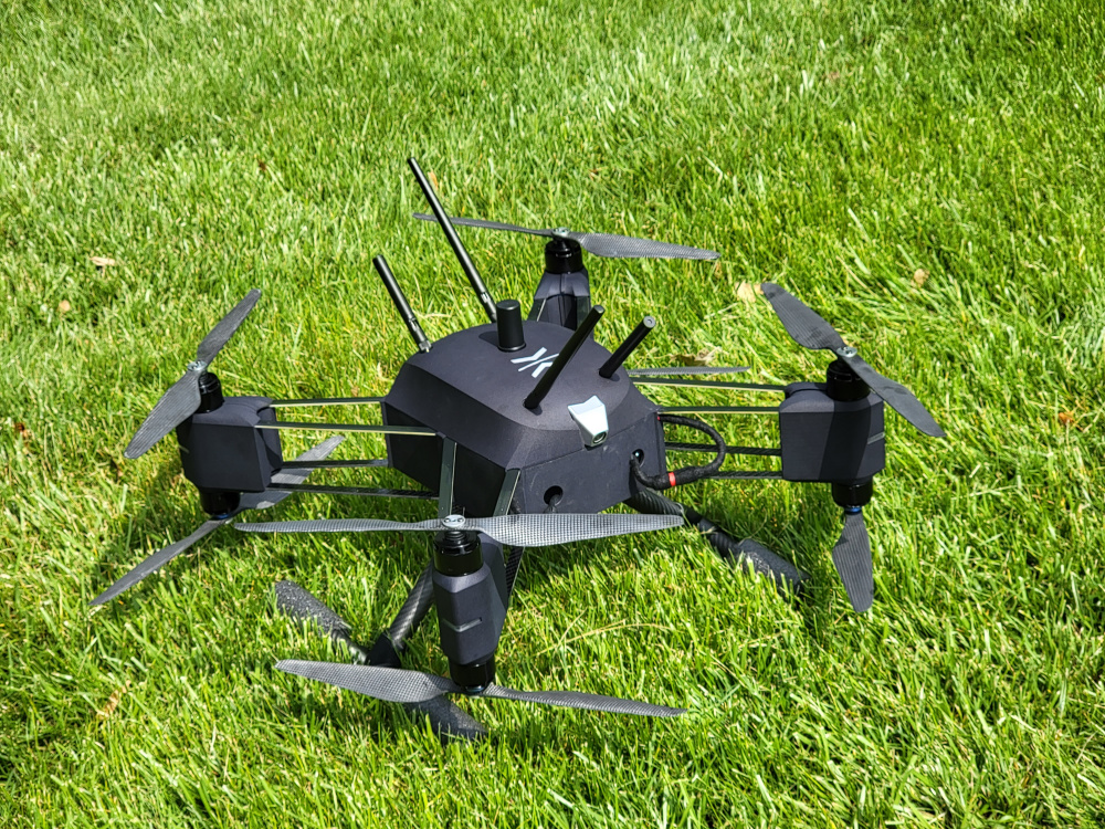 Hart Energy June 2022 - SubUAS Naviator Drone - Naviator grass image