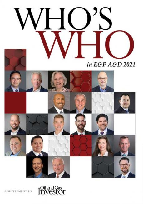 Hart Energy Oil and Gas Investor - Who’s Who in E&P A&D 2021 Cover Image