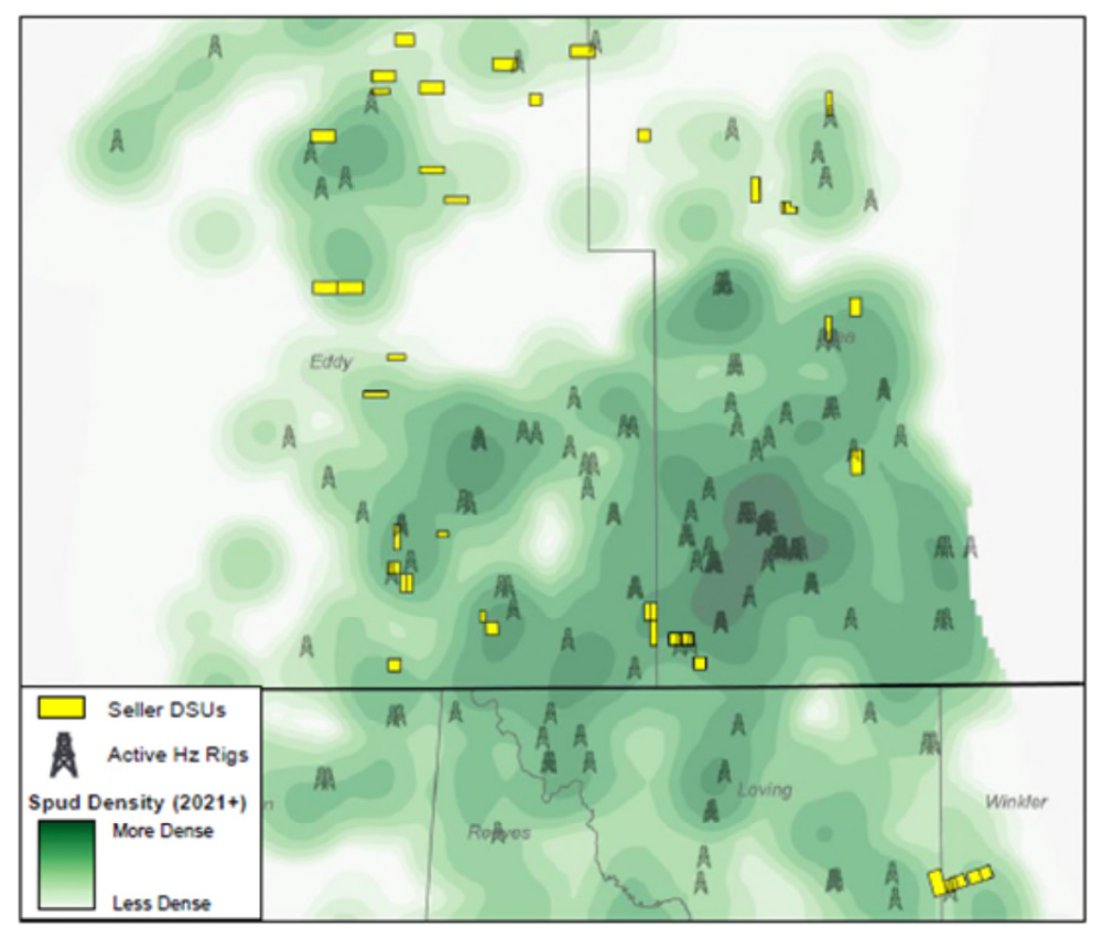 Hart-Energy-October-2022_Northern-Oil-and-Gas-NOG_Additional-Core-Northern-Delaware-Basin-Bolt-on-Acquisition_Asset-Map