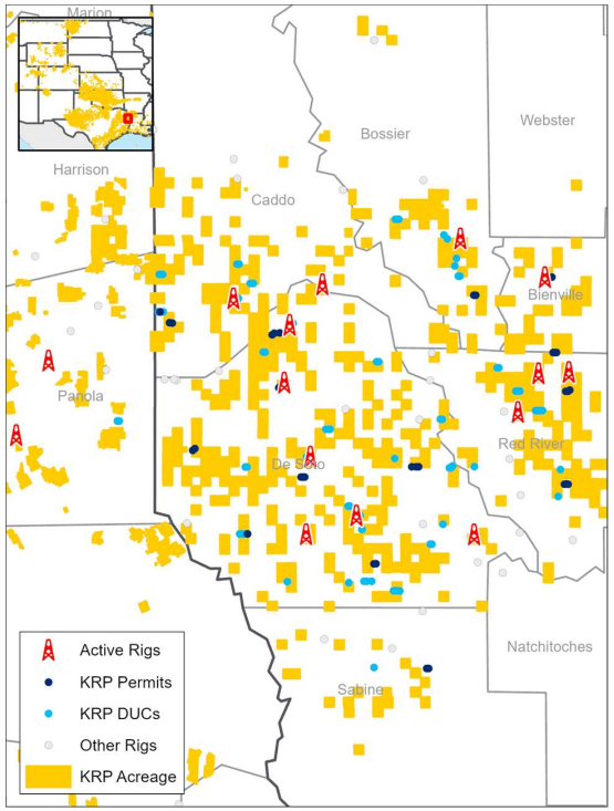 KRP Haynesville Map