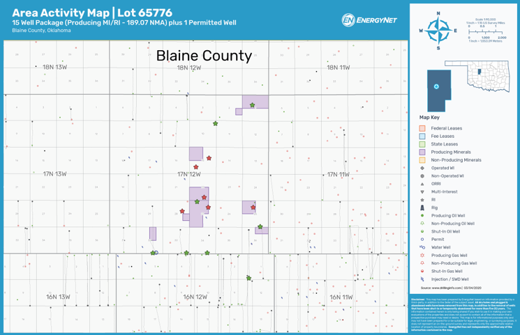 Lot 65776—Blaine County, Okla.