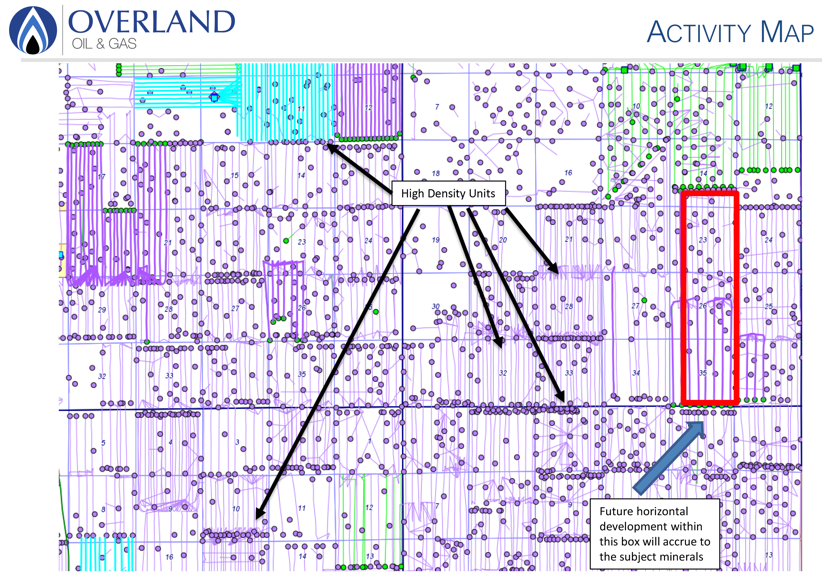 Lot 78763 - Overland Energy Partners Fund II LLC (D-J Basin) Map