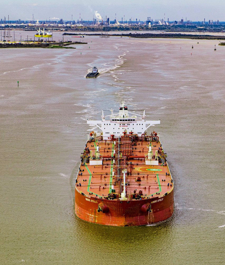 MT Nordic Apollo Suezmax-size crude oil tanker - Midstream Business Cover Story Permian Basin Takeaway