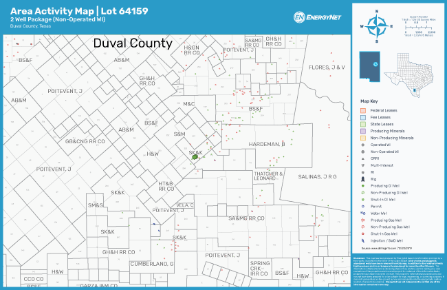 Marketed: Nonop South Texas Well Package, Duval County