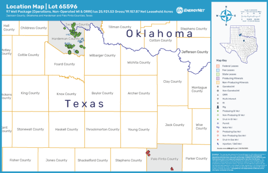 Marketed: Eagle Hydrocarbons Oklahoma, Texas 97-well Package