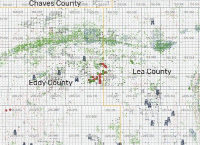 Moutray Properties Permian Basin Opportunity Asset Map (Source: EnergyNet)