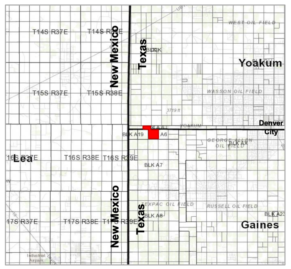 Permian Energy Partners Marketed Map - Grace Petroleum Operated Package Devonian High-volume Lift